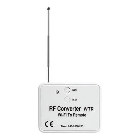 Telecomanda universala FRAMMINO®, RF, Wi-fi, Tuya App, pentru usi de garaj, porti automate, draperii, ce folosesc, coduri fixe, coduri de invatare si coduri rulante, frecventa 240 Mhz-930 MHz, gri [2]