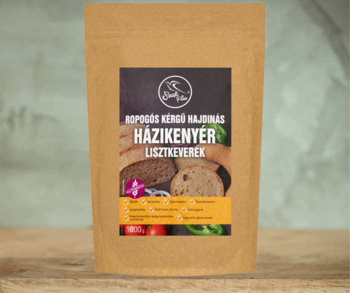 Amestec de faina fara gluten pt paine de casa cu coaja crocanta Szafi Free 1000G [1]