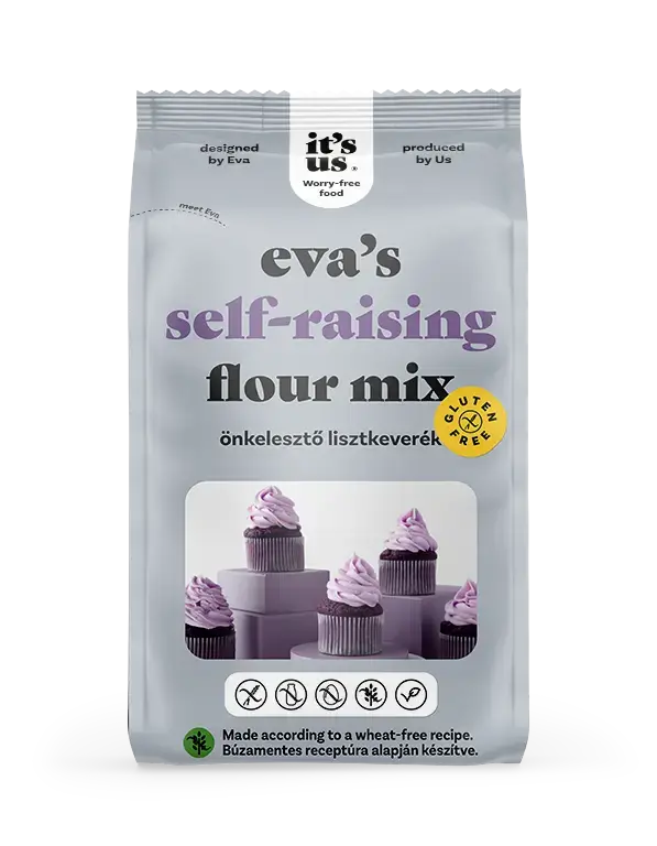 Produse - Amestec de faina fara gluten cu agent de crestere Eva 1kg