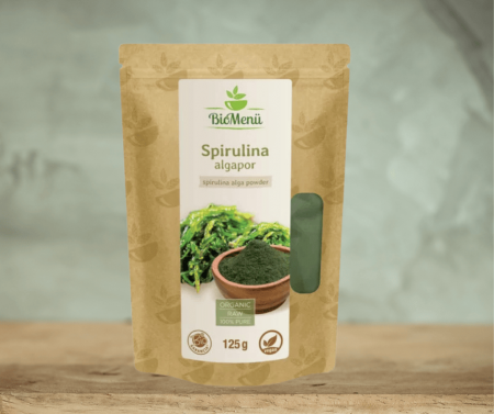 Biomenu - Biomenü Pulbere de Alge Spirulina 125g