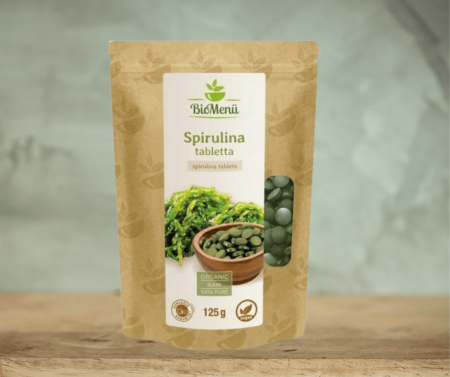 Biomenu - Biomenu spirulina tablete 125g (250 buc )