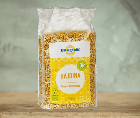 Fulgi, cereale fără gluten - BiOrganik hrisca bio 500g