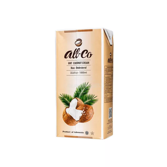 Produse fără lactoză - Crema de cocos  All-Co 1l
