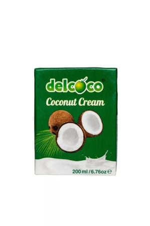 Produse fără lactoză - Crema de cocos  Delcoco  200ml
