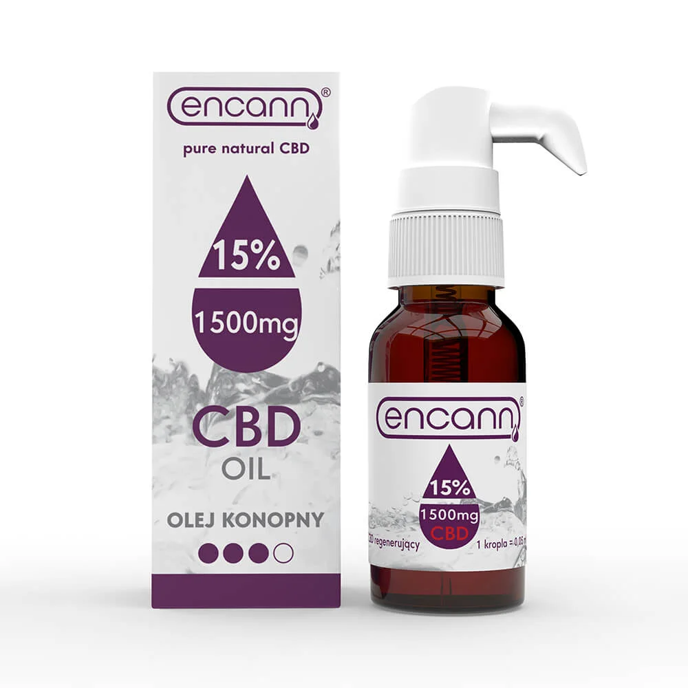 Ulei CBD - Encann ulei CBD (1500mg) 15% 10ml