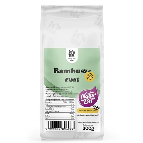 Produse - Faina de bambus fara gluten, Naturbit 300g
