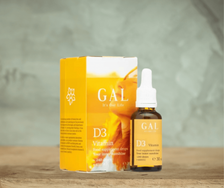 Vitamine Gal - GAL Vitamina D3, 4000 UI x 240 de doze