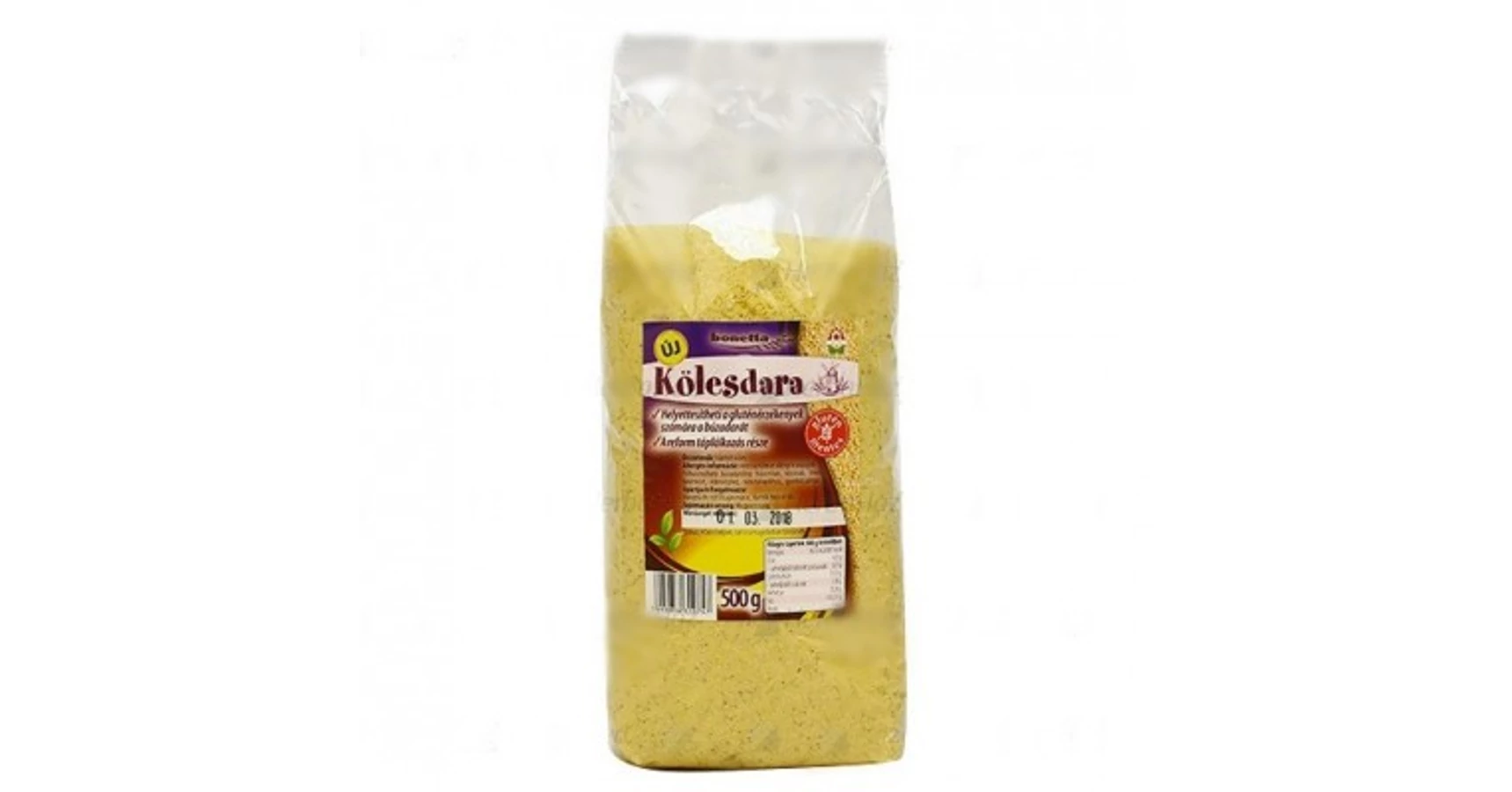 Fulgi, cereale fără gluten - Gris de mei fara gluten 500g
