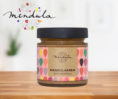 Alimente de bază - Mendula unt de migdale 100% 180g