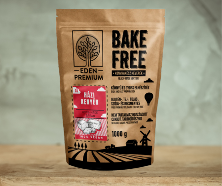 Produse - Mix Faina Fara Gluten Pentru Paine De Casa 1kg Bake Free Eden Premium