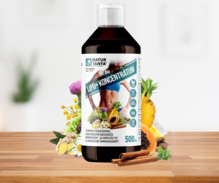Natur Tanya detoxifiere - NATUR TANYA® LIPO+ CONCENTRAT PENTRU BURTĂ PLATĂ