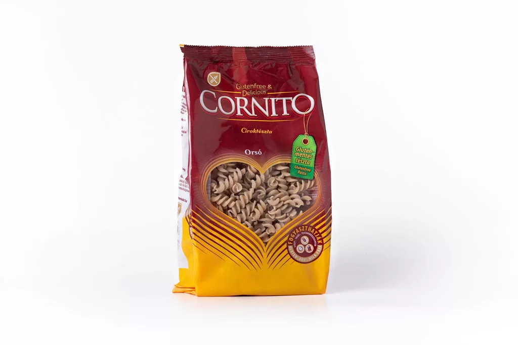 Paste fără gluten - Paste din sorg fara gluten fusilli 200g Cornito