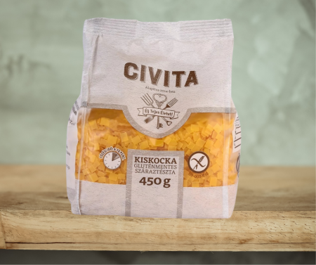 Paste fără gluten - Paste Fara Gluten Din Porumb Patratele Mici 450gr