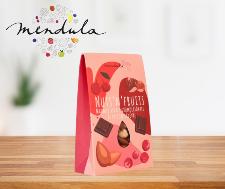Semințe, cereale - Mix de nuci cu ciocolată neagră și fructe uscate – 150g