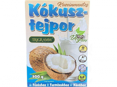 Produse fără lactoză - Lapte praf de cocos vegan ,fără cazeină 300g