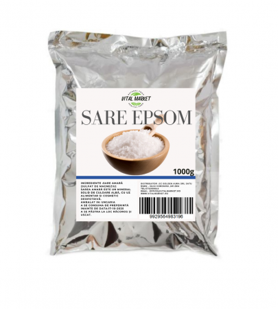 Creme , unguente terapeutice - Sare epsom 1000g