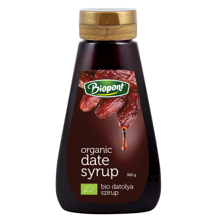 Indulcitori naturale - Sirop de curmale BIO, Biopont, 300 g