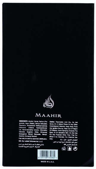 Maahir Black Edition Parfum barbati original arabesc [5]