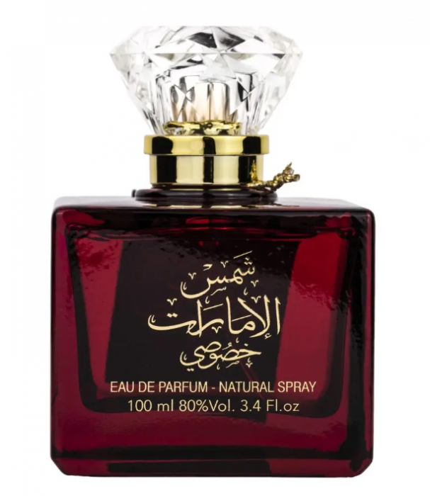 Shams Al Emarat Khususi Parfum femei original arabesc 100ml + Deo - 50ml set [1]
