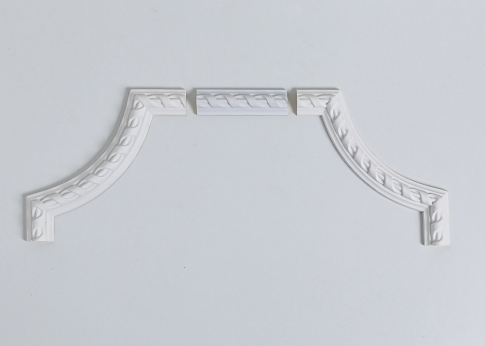 Ornament de colt din poliuretan OCF607D-8 235x240x23 mm [2]