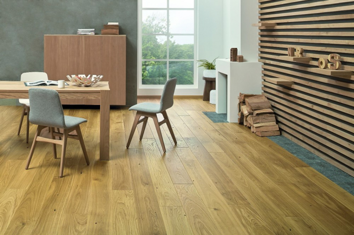 Parchet Tip Dusumea Triplustratificat Stejar Caramel Grande 180mm x 2.2m x 14mm [2]