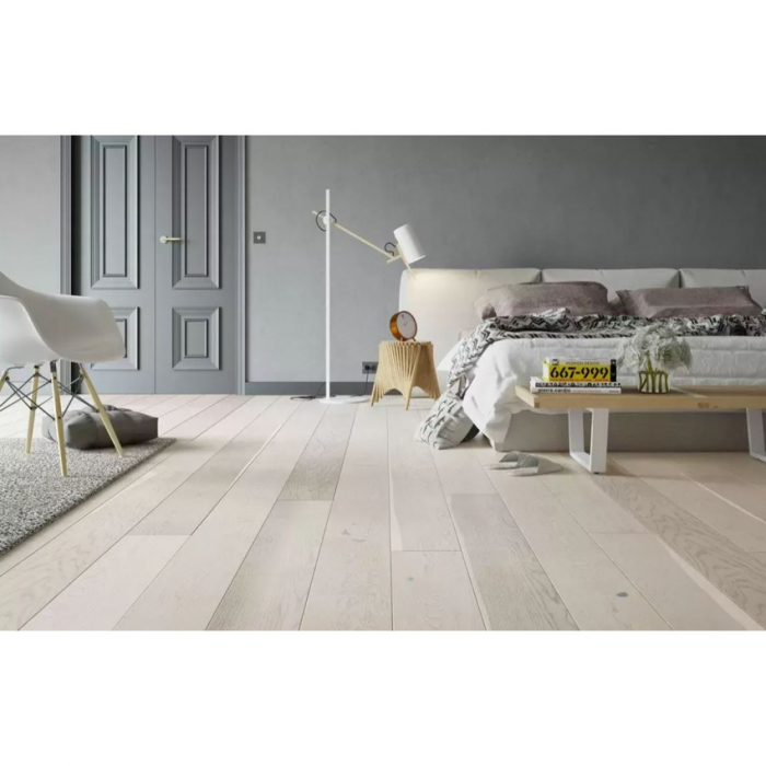 Parchet triplu stratificat Cappuccino Grande scurt Stejar Barlinek 180mm x 1.1m x 14mm [2]