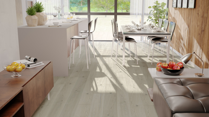 Parchet triplu stratificat Platinium Grande Frasin Barlinek 180mm x 2.2m x 14mm [2]