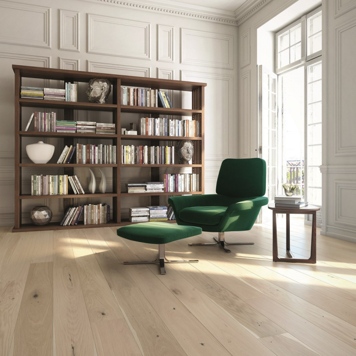 Parchet Triplu Stratificat Stejar Creme Brulee Grande Stejar Barlinek 180mm x 2.2m x 14mm [2]