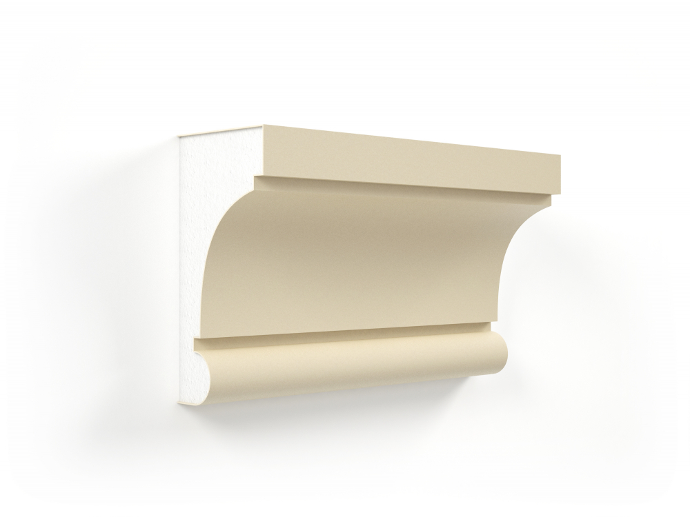 Profil decorativ Cornisa LC06RA 396x198x2000mm [2]
