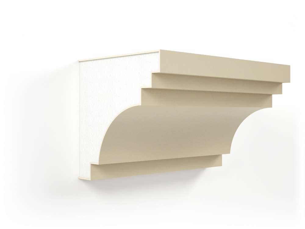 Profil decorativ Cornisa LCN02RA 153x150x2000mm [2]