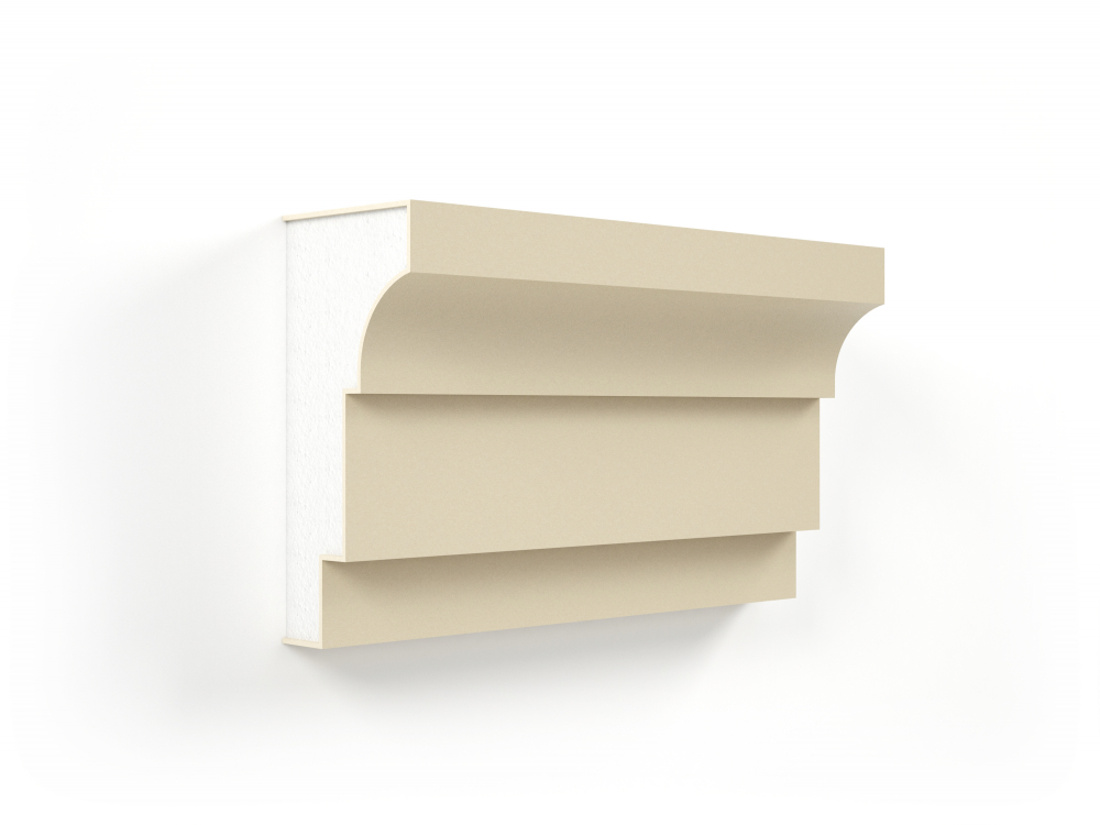 Profil decorativ Cornisa LCN06RA 171x80x2000mm [2]