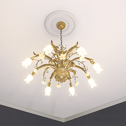 Rozeta tavan 1.56.004 Poliuretan Gaudi 31 x 435 mm [2]