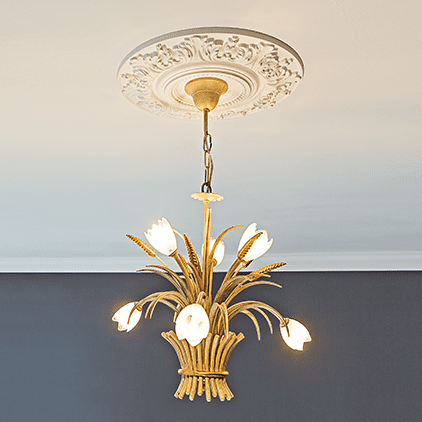 Rozeta tavan 1.56.020 Poliuretan Gaudi 41 x 470 mm [2]