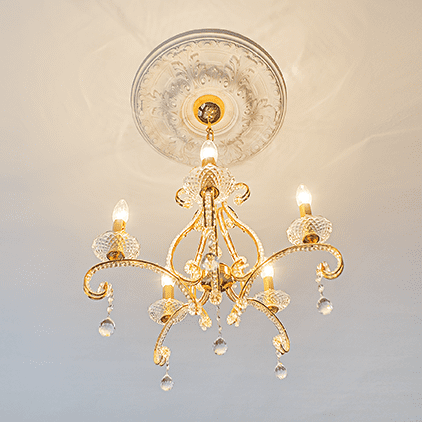 Rozeta tavan 1.56.021 Poliuretan Gaudi 59 x 490 mm [2]