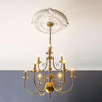 Rozeta tavan 1.56.026 Poliuretan Gaudi 52 x 770 mm [2]