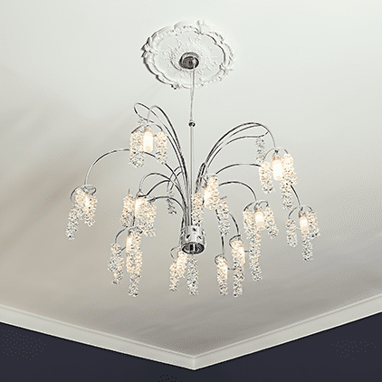 Rozeta tavan 1.56.027 Poliuretan Gaudi 25 x 383 mm [2]