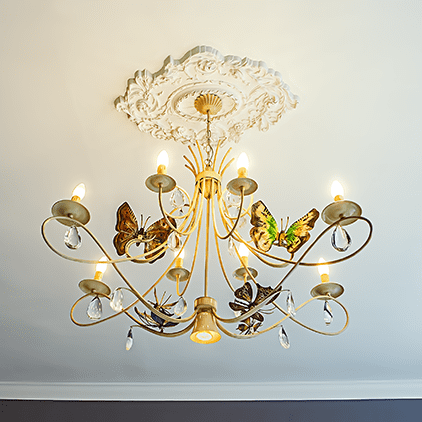 Rozeta tavan 1.56.029 Poliuretan Gaudi 532 x 767 x 45 mm [2]