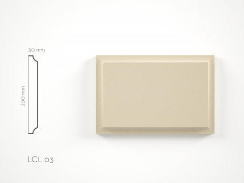 Coltare de exterior - Element decorativ Coltar LCL03RA 200x300x30mm