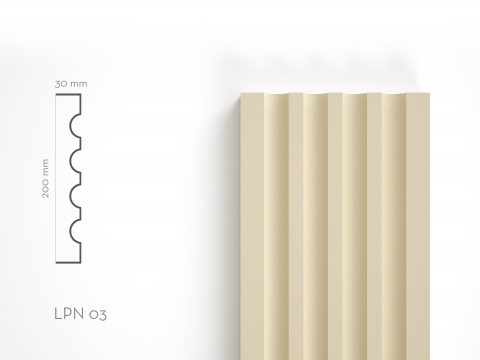Pilastri de exterior - Element decorativ Pilastru LP03 200x30x2000mm