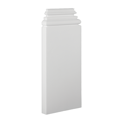 Baze pilastri de interior din poliuretan - Bază 1.23.400 Poliuretan Gaudi 905 x 390 x 70 mm