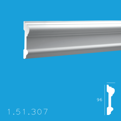 Brauri Poliuretan - Brau 1.51.307 Poiluretan Gaudi 96 x 2000 mm