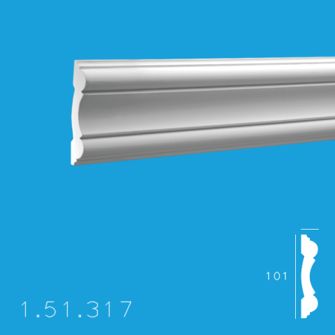 Brauri Poliuretan - Brau 1.51.317 Poiluretan Gaudi 101 x 2000 mm