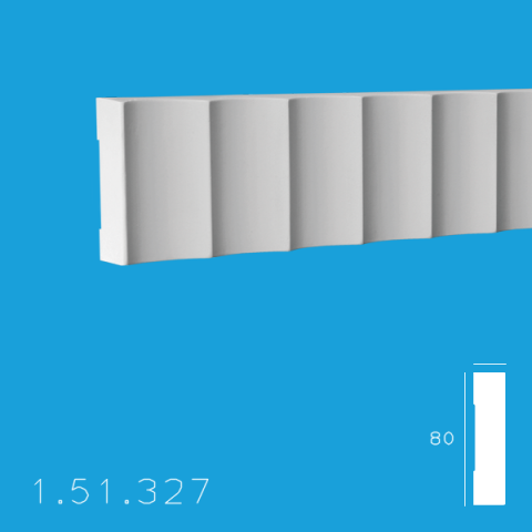 Brauri Poliuretan - Brau 1.51.327 Poiluretan Gaudi 80 x 2000 mm