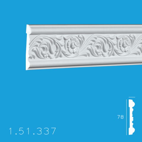 Brauri Poliuretan - Brau 1.51.337 Poiluretan Gaudi 78 x 2000 mm