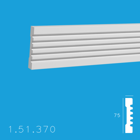Brauri Poliuretan - Brau 1.51.370 Poiluretan Gaudi 75 x 2000 mm