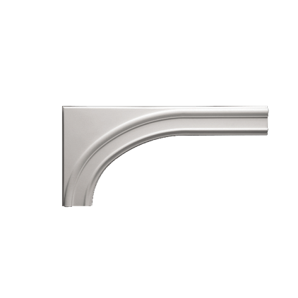 Cadre de usa de interior din poliuretan - Cadru usa 1.55.001 Poliuretan Gaudi 320 x 650 x 26 mm