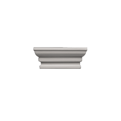 Cadre de usa de interior din poliuretan - Cadru usa 1.55.003 Poliuretan Gaudi 53 x 134/104 x 43 mm