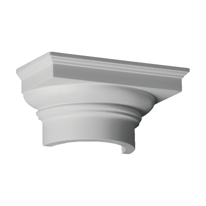 Profile decorative de interior - Capitel 1.15.008 Poliuretan Gaudi 105 x 216 x 106 mm