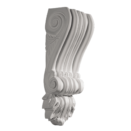Console de interior din poliuretan - Consolă 1.19.002 Poliuretan Gaudi 305 x 120 x 76 mm
