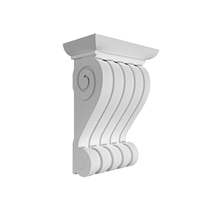 Console de interior din poliuretan - Consolă 1.19.008 Poliuretan Gaudi 225 x 165 x 85 mm